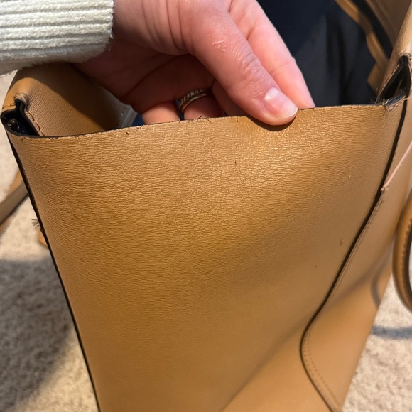 Tory Burch Tan Leather Tote - Picture 5 of 6